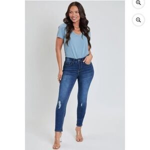 Royalty For Me WBB Women's Tummy Control High Rise Classic Skinny Jean 6